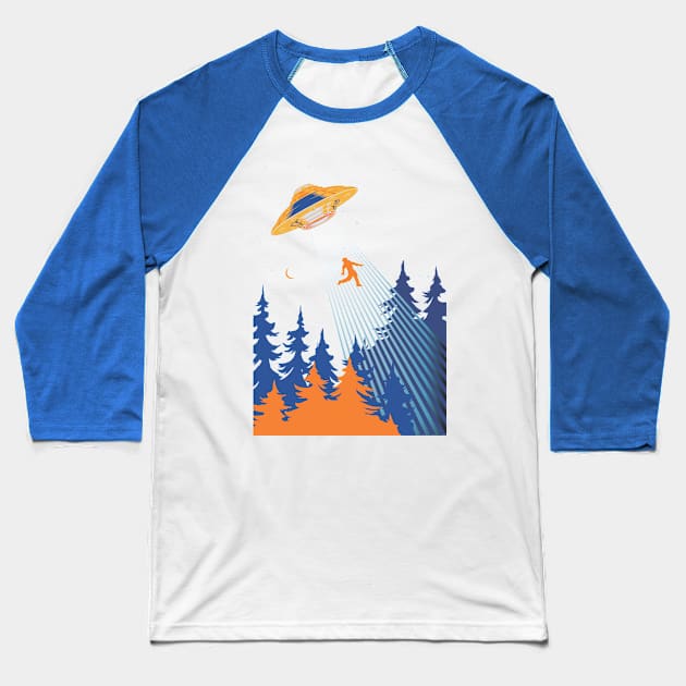 Take Me With You Tonight Baseball T-Shirt by Golden Eagle Design Studio